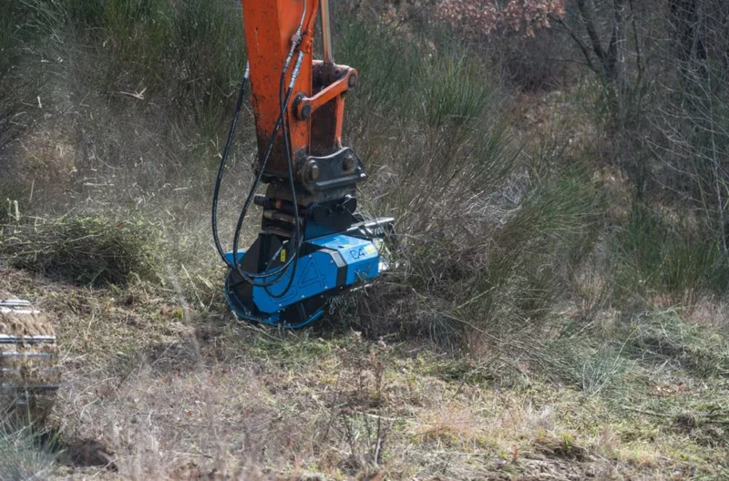 C4 Excavator Mulching Head - F100-130 - 9 to 20 Tonne Excavator - Image 7