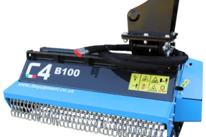 C4 Excavator Flail Head - B80/100 - 3 to 6 Tonne Excavator