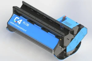 C4 Excavator Mulching Head - FL100-130 - 6 to 16 Tonne Excavator