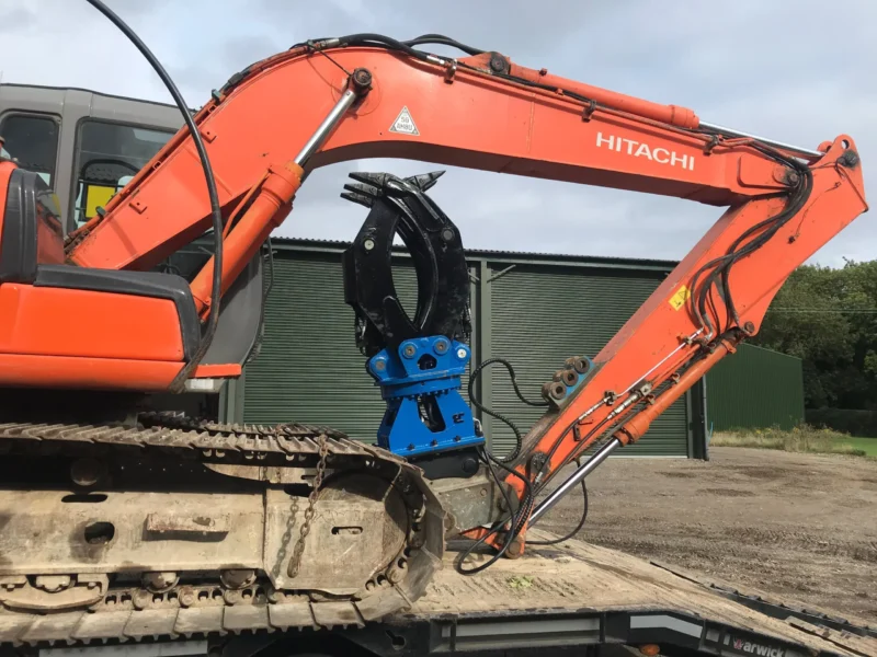 Hydraulic Rotating Excavator Rock Grapple - 10-16 Tonne - Image 2