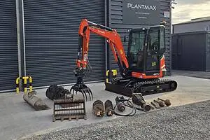 Kubota U27-4 Mini Digger 2.7 ton, 2022 *HIGH SPEC! + Attachments!* - SKU 1993