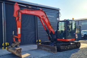 Kubota KX080-4 Midi Digger 8.5 ton, 2016 - SKU 1989