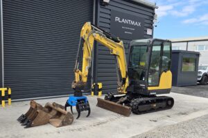 Yanmar SV26 Mini Digger 2.7 ton, 2021, **NEW ROTATE GRAB** - SKU 1959