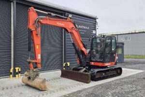 Kubota KX080-4a Midi Digger 8.5 ton, 2019 - SKU 2112