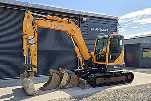 Hyundai 80CR-9 Midi Digger 8.5 ton, 2020, 5 7 8 ton, - SKU 2137