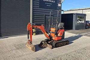 Kubota U10-3 Micro Digger 1.2 ton, 2018 - SKU 2153