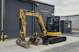 CAT 305E2 Midi Digger 5 ton, 2018 *Piped for Rotating Grab* - SKU 2234