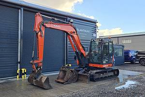 Kubota KX080-4a Midi Digger 8.5 ton, 2018 - SKU 2277