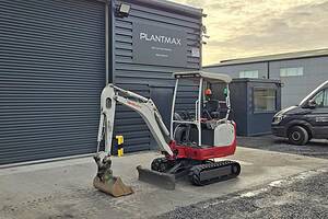Takeuchi TB216 Mini Digger 1.6 ton, 2015 - SKU 2304