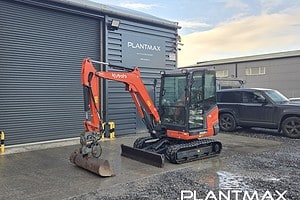 Kubota KX030-4 Mini Digger 3 ton, 2017 *TILT HITCH* - SKU 2336