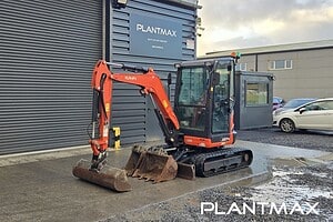 Kubota U27-4 Mini Digger 2.7 ton, 2017 *TWIN LINES* - SKU 2338