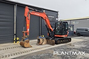 Kubota KX080-4a Midi Digger 8.5 ton, 2019 - SKU 2364