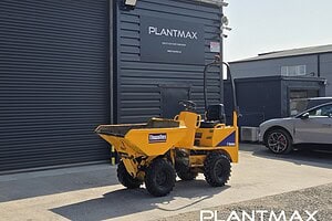 Thwaites 1 ton high tip dumper, 2013, *NARROW TYRES* - SKU 2643