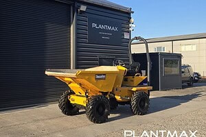 Thwaites 3 ton swivel tip dumper, 2019, *HYDROSTATIC + LOW HOURS* - SKU 2651